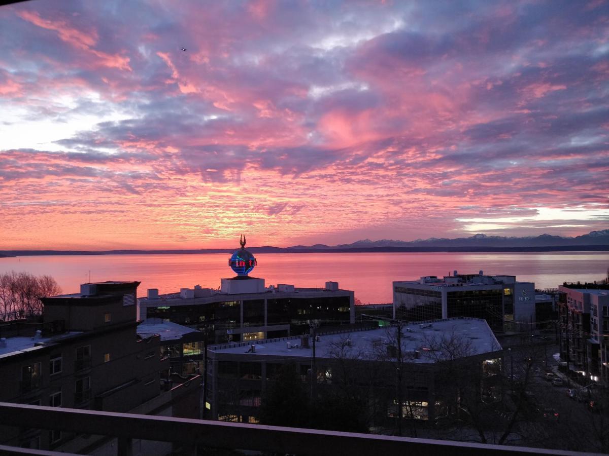 סיאטל Top Floor Water View Oasis Near Space Needle & Cruise מראה חיצוני תמונה